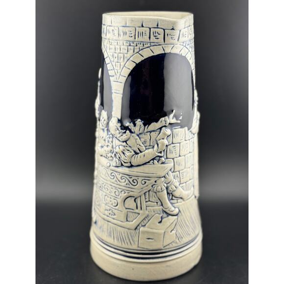 Vintage West German Stoneware Pitcher - Picture 3 of 7